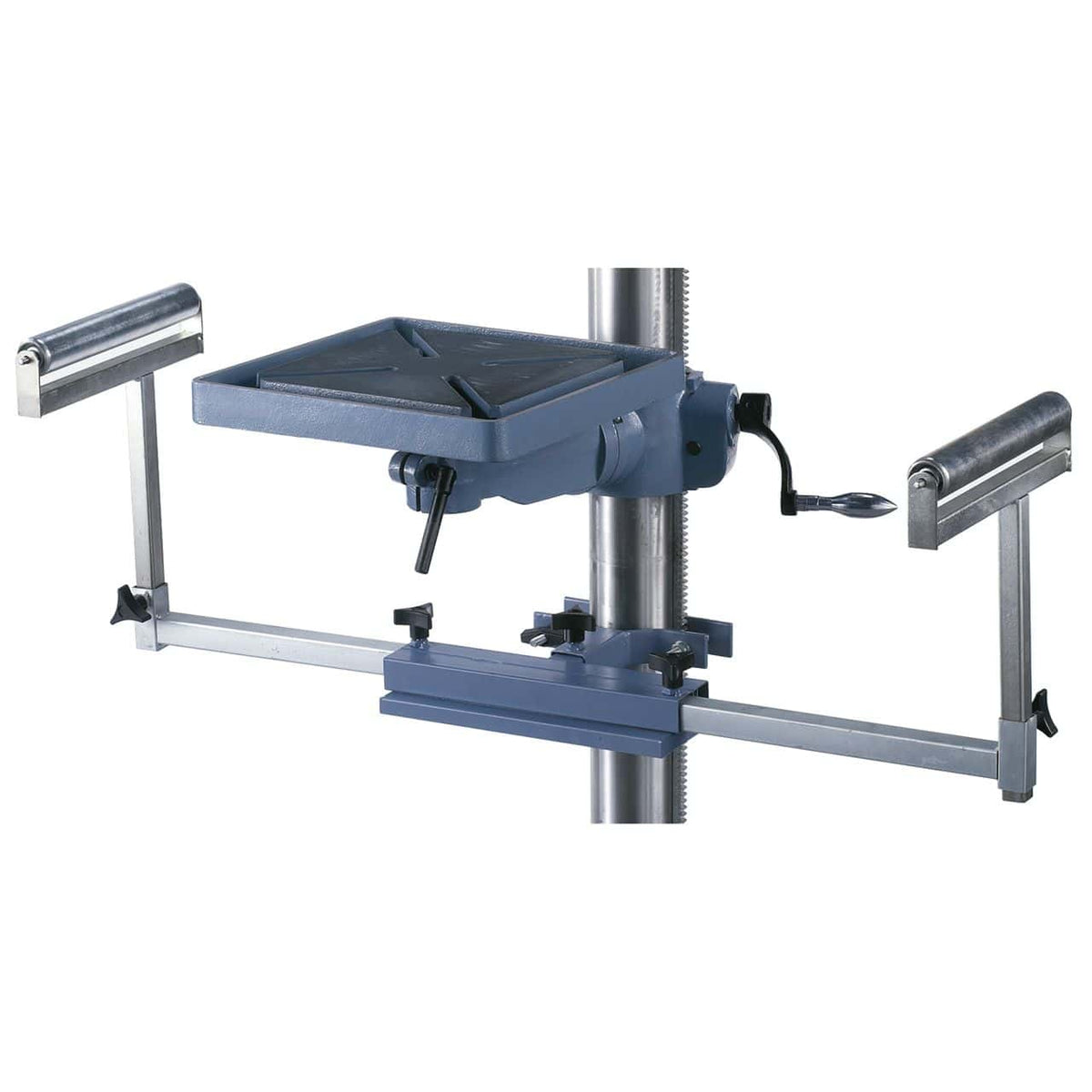 Bernardo Bench Drill Press SBM 16 Vario / 230 V with Vario Speed and Laser – drilling Ø 16 mm, MT 2 taper, stepless speed 400-1,950 rpm, spindle-to-table distance 690 mm, 0.60 kW 230V motor, weight 57 kg