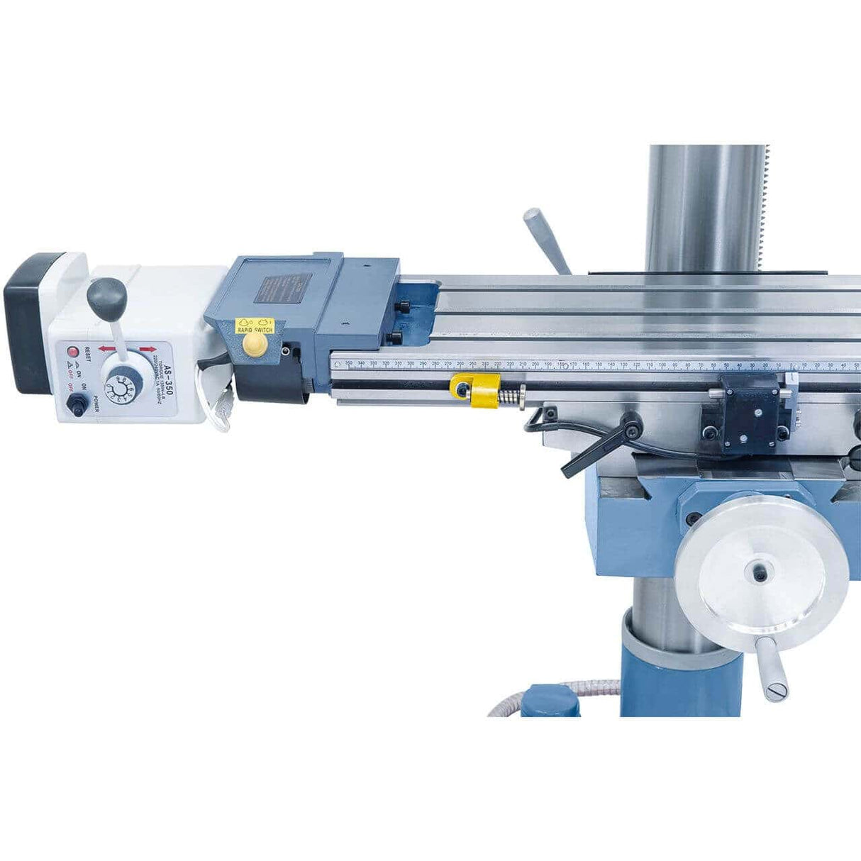 Bernardo BF 45 HSV Vario Drill-Milling Machine with Delta Inverter, AL 450 D X-axis Automatic Feed