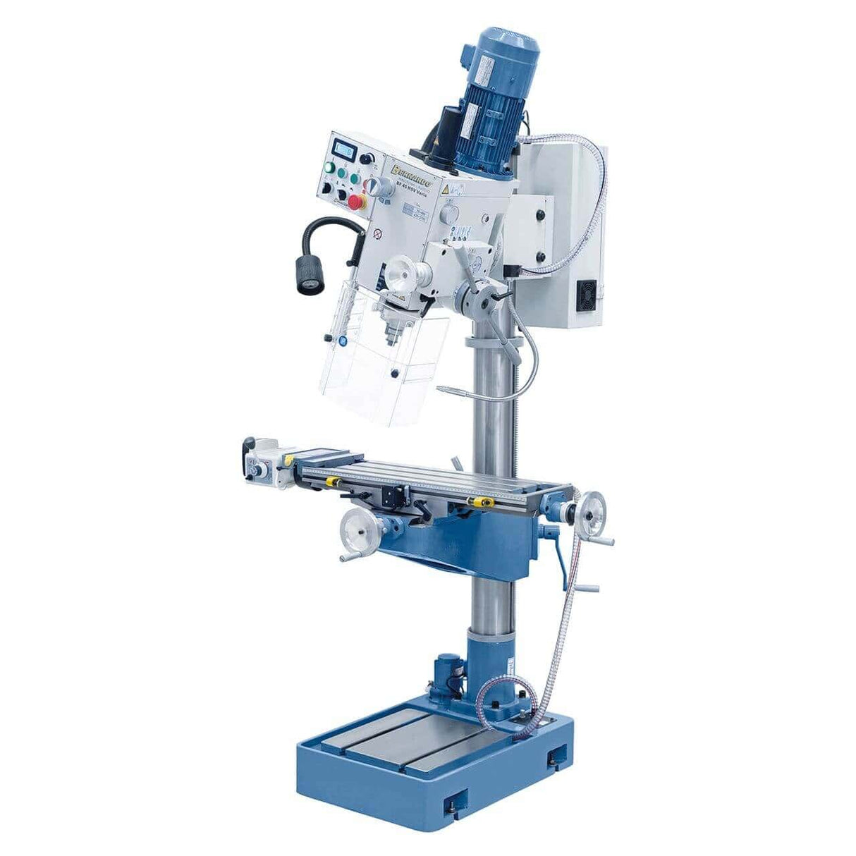 Bernardo BF 45 HSV Vario Drill-Milling Machine with Delta Inverter, AL 450 D X-axis Automatic Feed