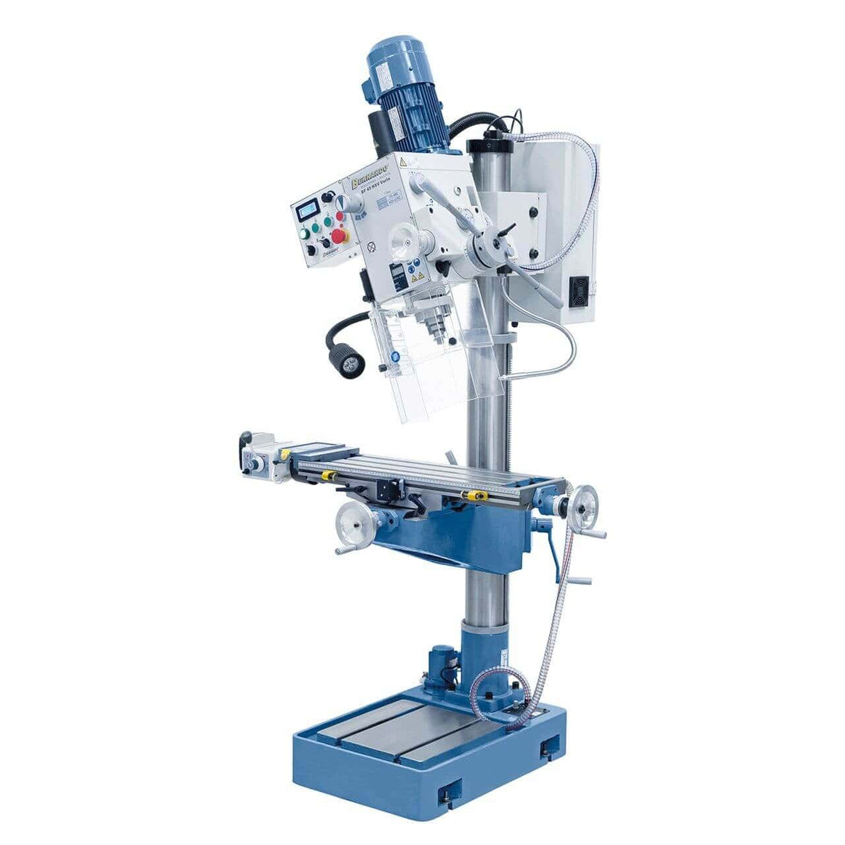 Bernardo BF 45 HSV Vario Drill-Milling Machine with Delta Inverter, AL 450 D X-axis Automatic Feed