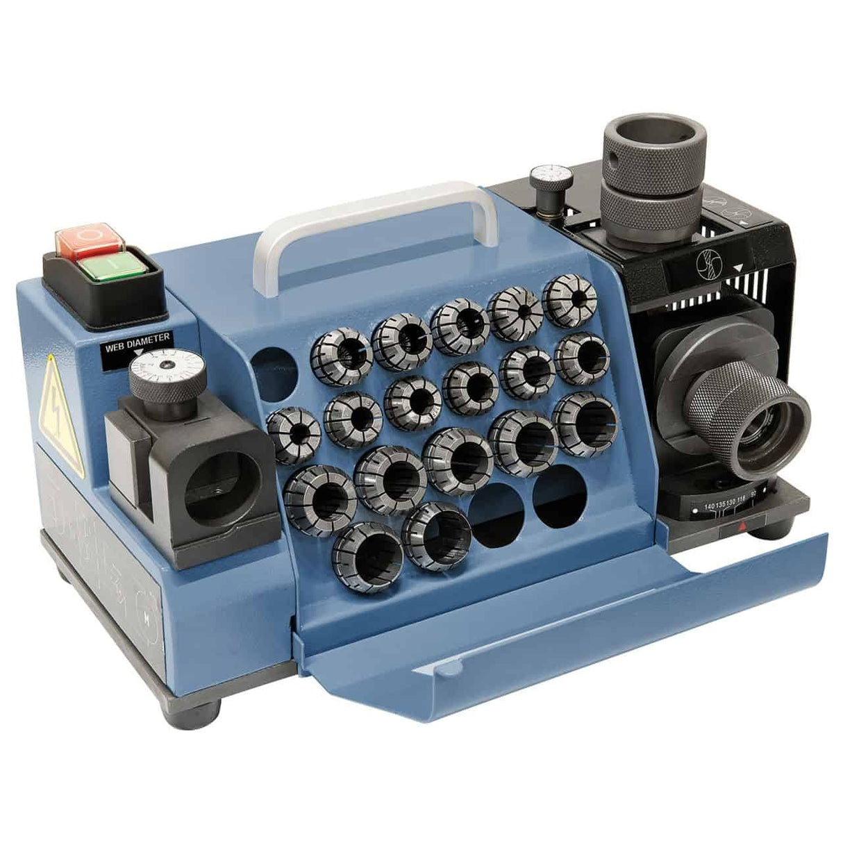 Bernardo DG 20 M Drill Grinder – Ø 2–20 mm with CBN grinding wheel, 230V