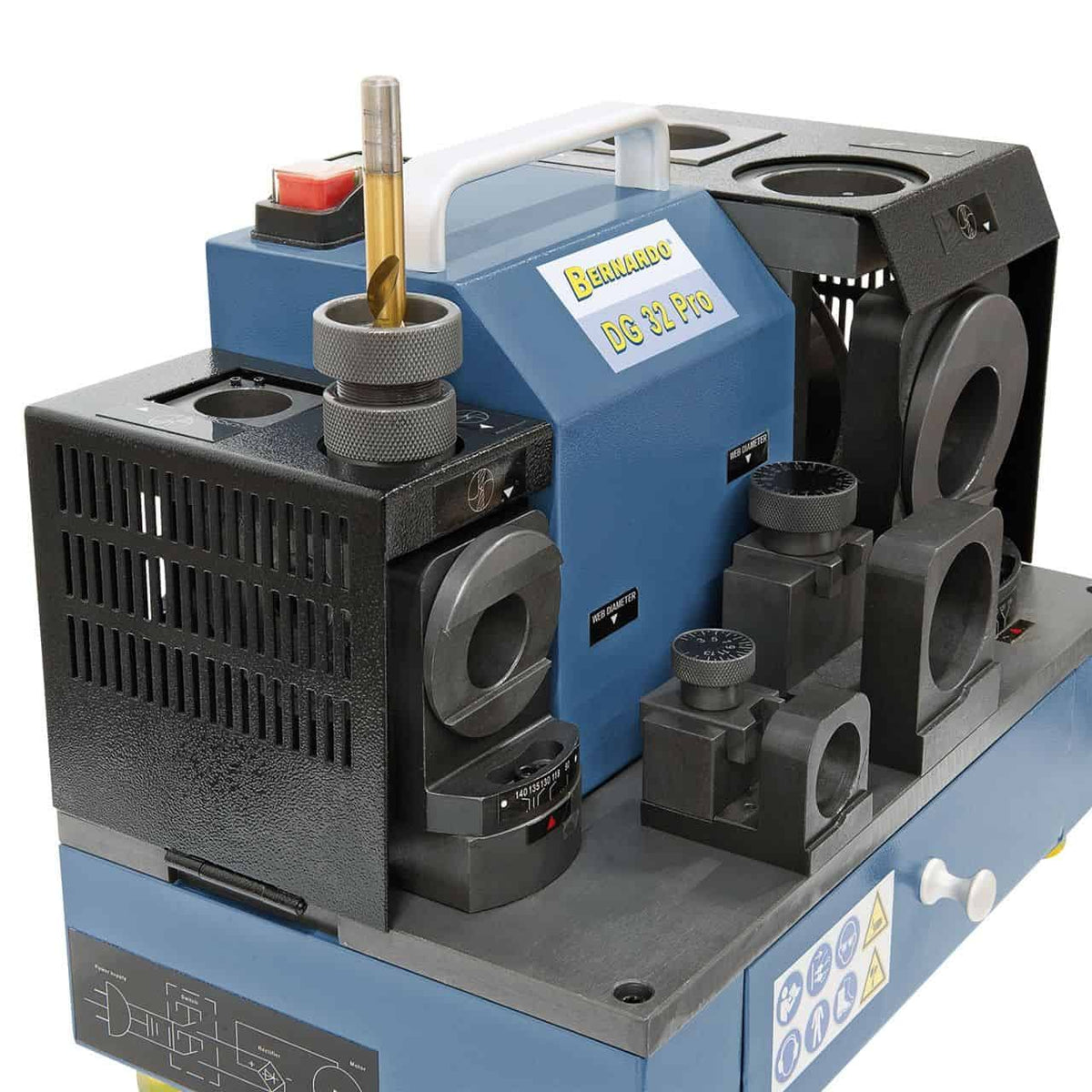 Drill Grinder Bernardo DG 32 Pro – Ø 2–32 mm, 230V
