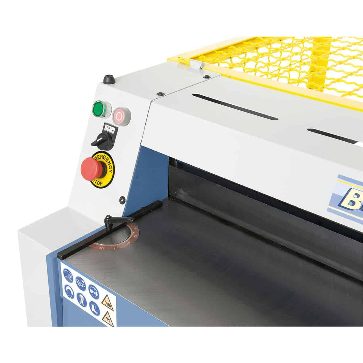 Motorized guillotine shear Bernardo PTS 650 E – 650 mm, 1.25 mm sheet metal, 400V