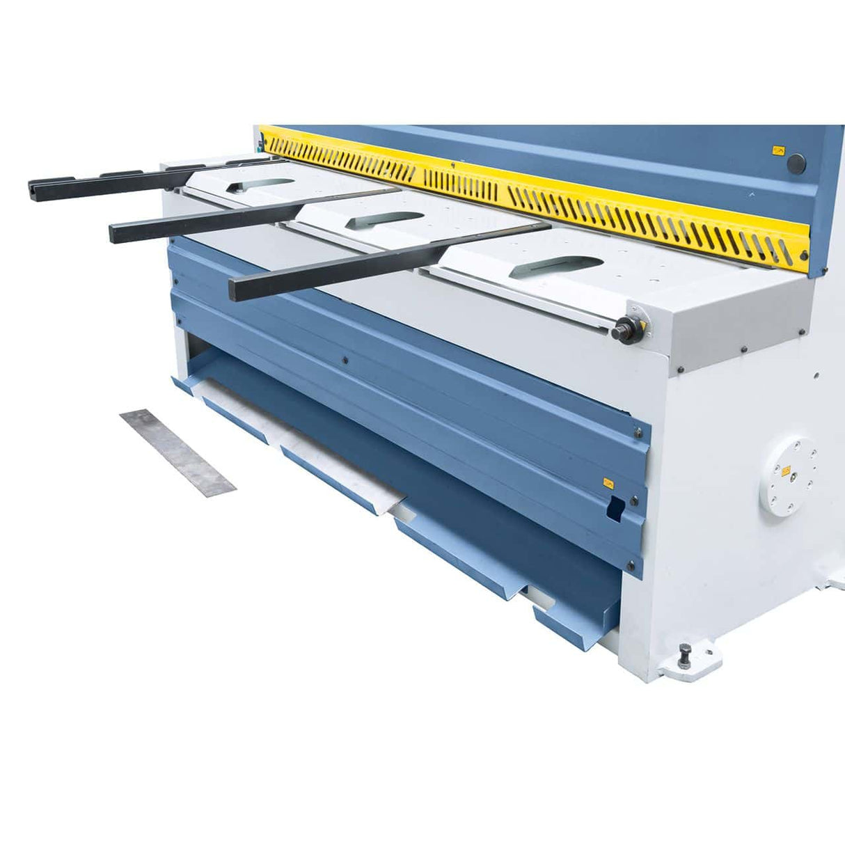 Bernardo MTR 2560 × 2.5 mm NCC motorized guillotine shear with pneumatic support