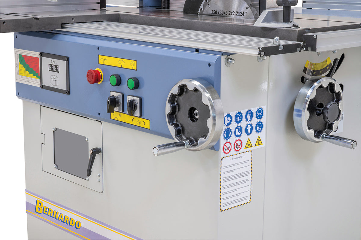 Bernardo FK 250 R 400V combined woodworking machine with spindle moulder