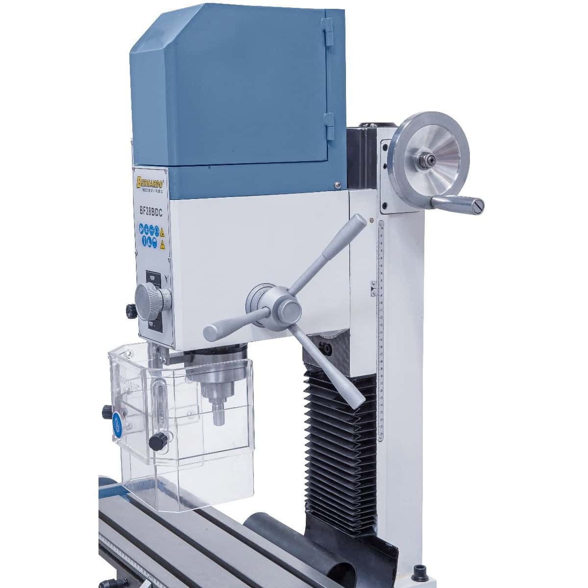 Bernardo BF 28 BDC 230 V Drill-Milling Machine with Digital Speed and Travel Indicators