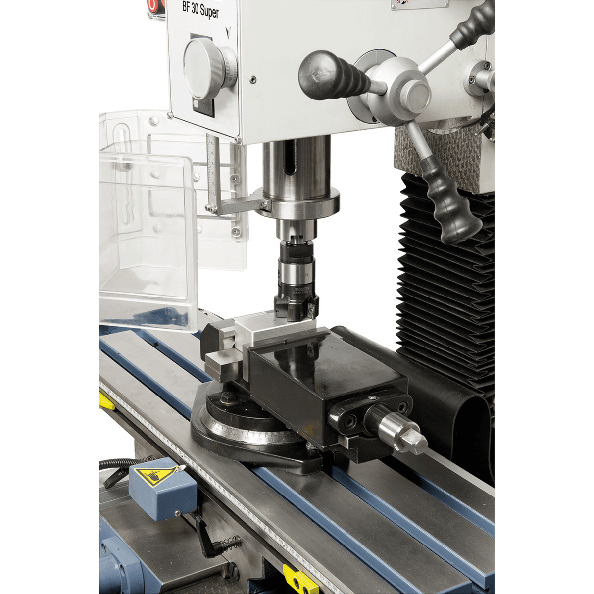 Bernardo BF 30 G drill-milling machine, mechanical gear, 12 speeds 95-2,840 rpm, drilling Ø30 mm