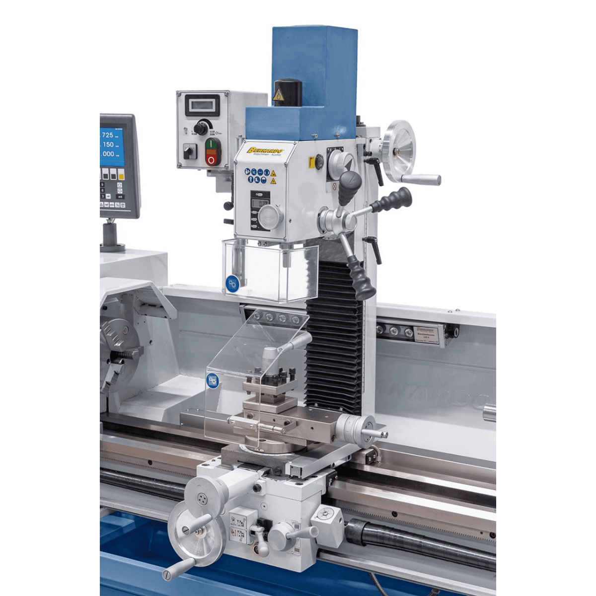 Bernardo Proficenter 900 Vario Metal Lathe / 230 V with DRO