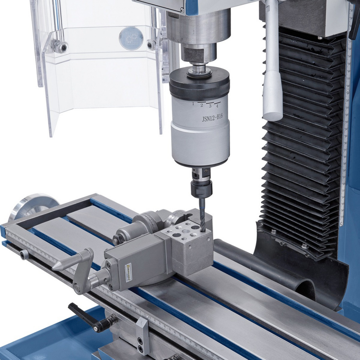 Bernardo Milling and Drilling Machine KF 28 Top with 3-Axis Display
