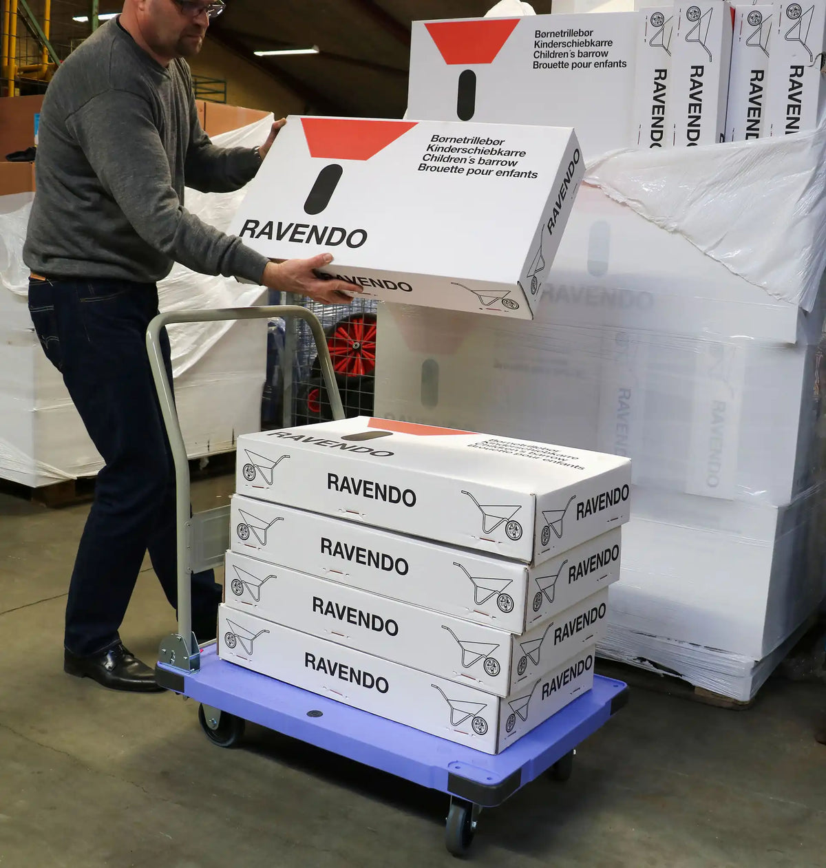 Ravendo Heavy WHTP 300 WB Transport Trolley