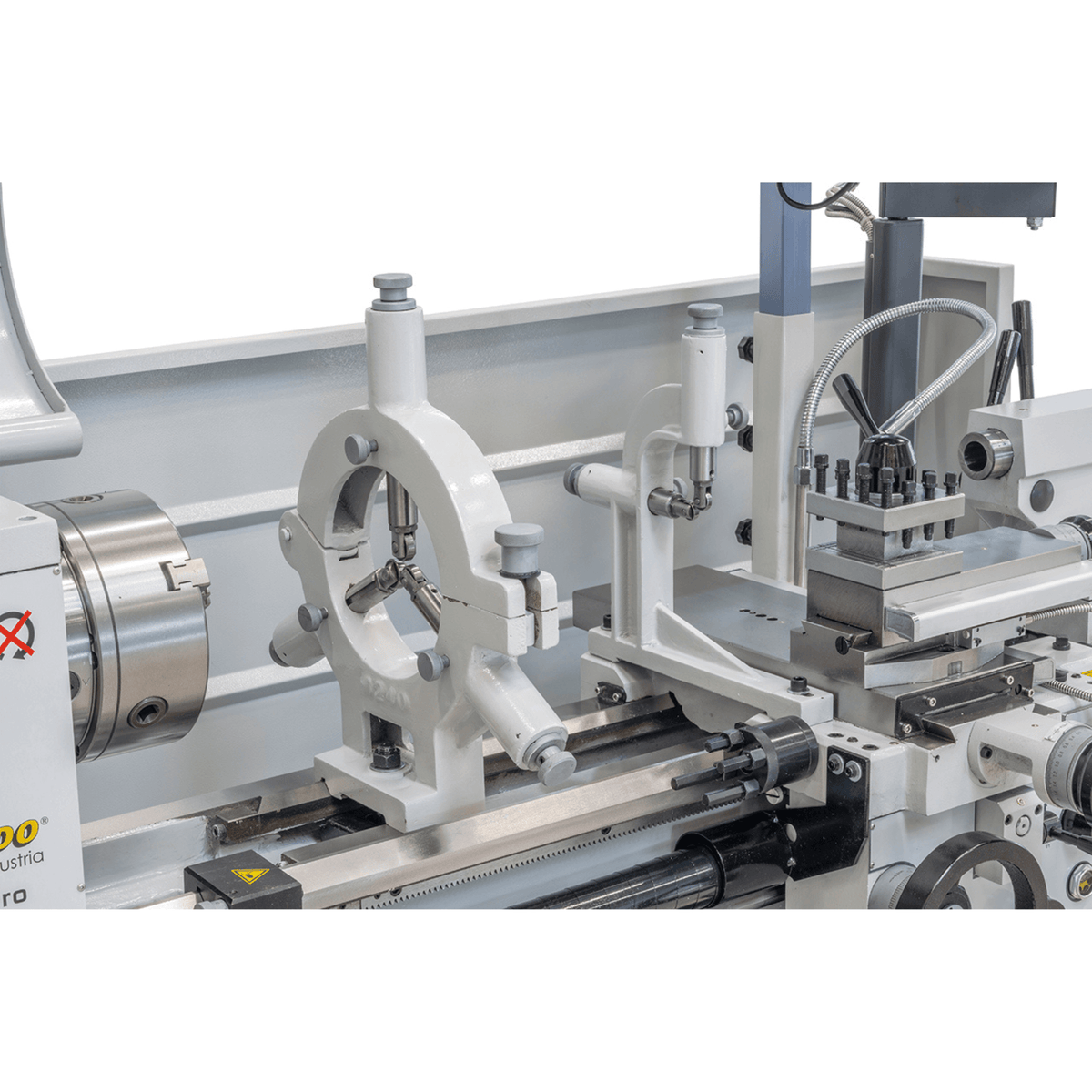 Bernardo Smart 410 x 1500 Pro Metal Lathe with 3-Axis DRO