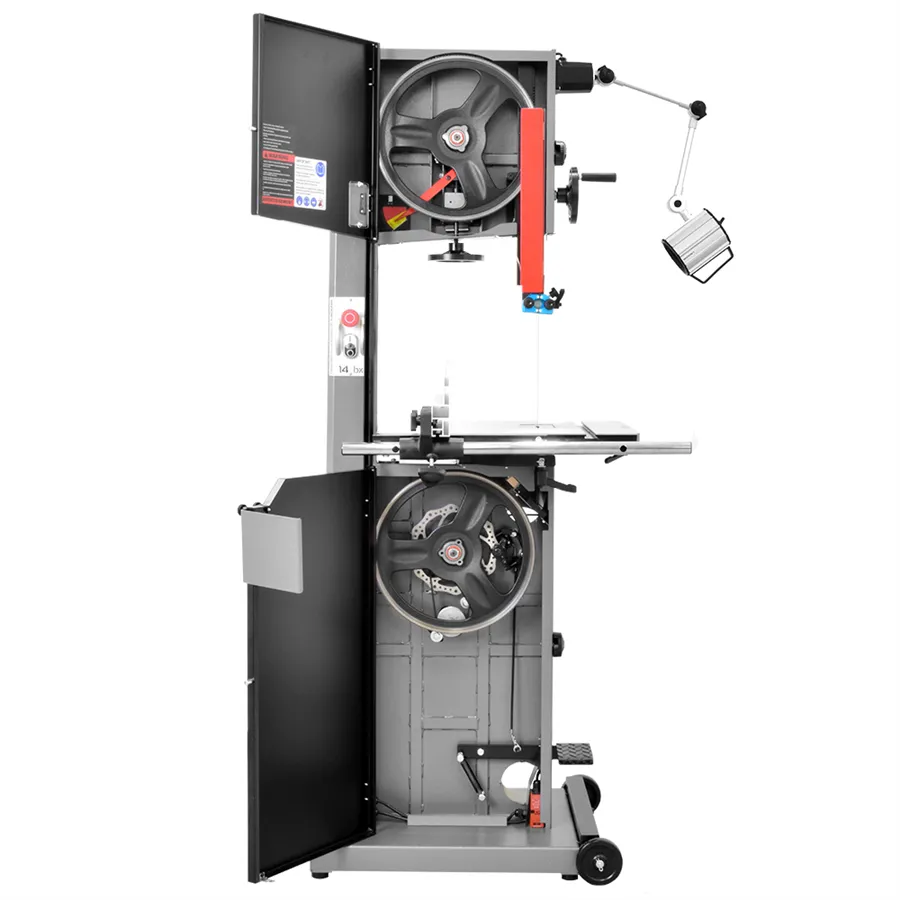 Laguna 14BX Wood Bandsaw with Free Wheel Kit