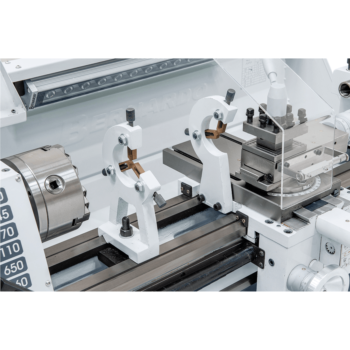 Lathe Bernardo Profi 650 G / 230 V with 2-axis DRO