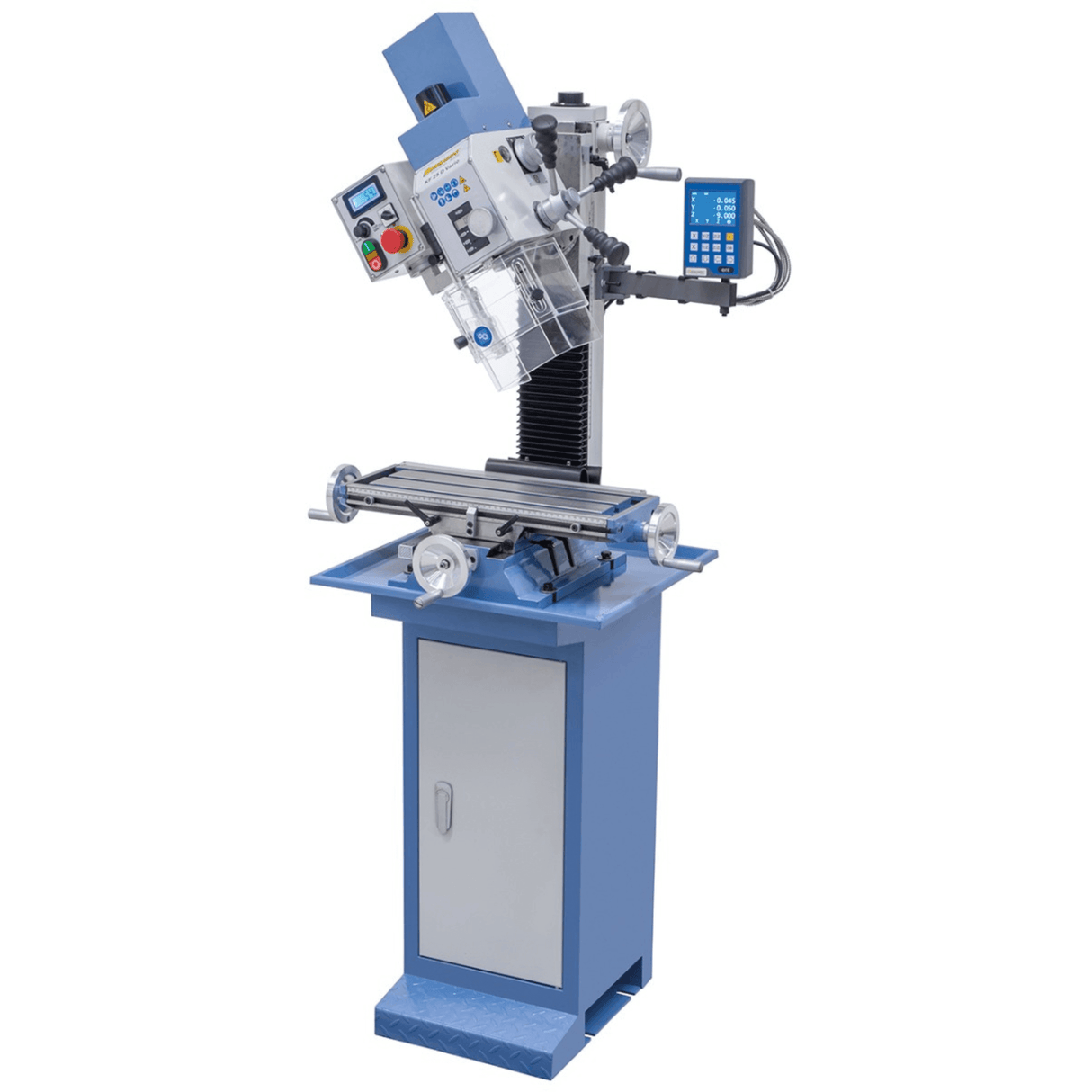 Bernardo KF 25 D Vario Mill-Drill with DT 40 3-axis DRO and Vario speed