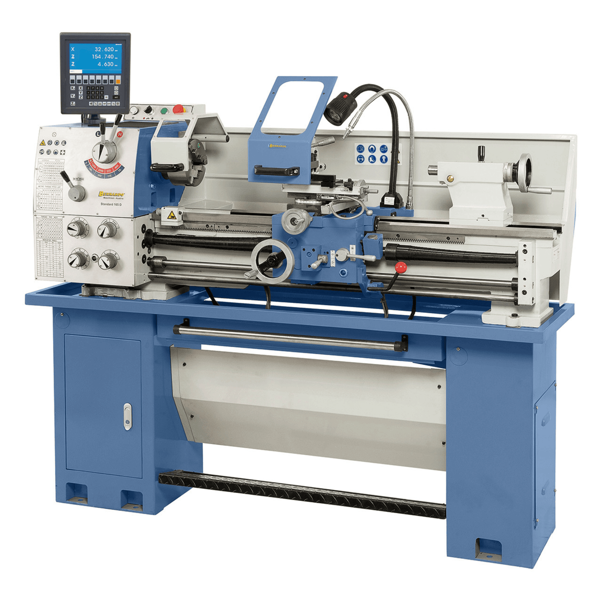 Bernardo Standard 165 D Lathe with ES-12 V 3-axis DRO