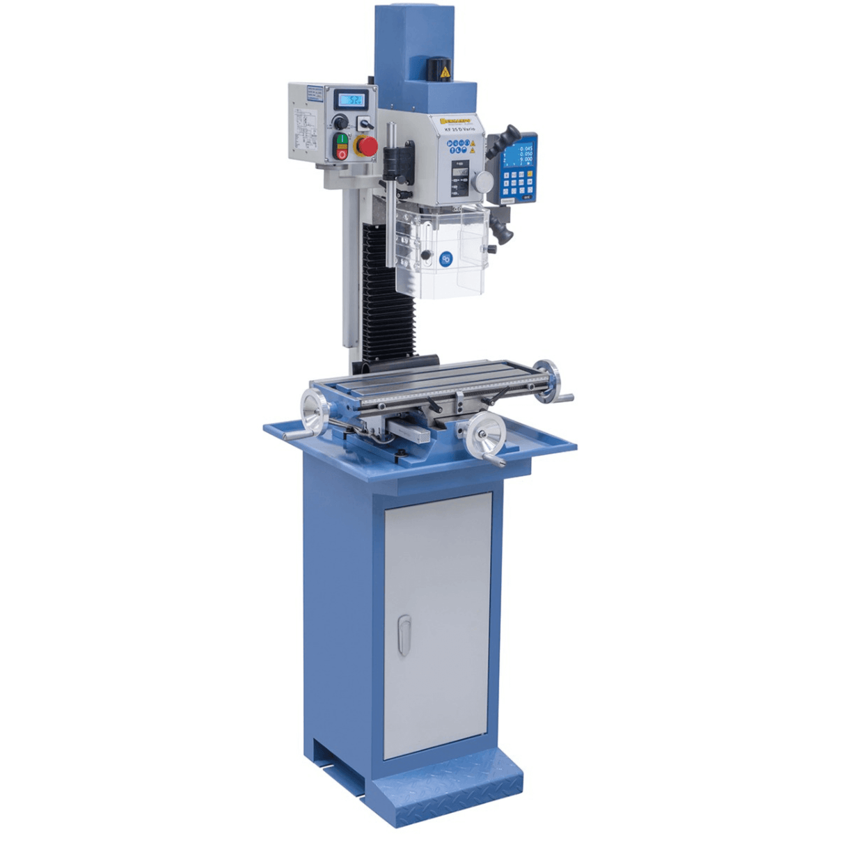 Bernardo KF 25 D Vario Mill-Drill with DT 40 3-axis DRO and Vario speed