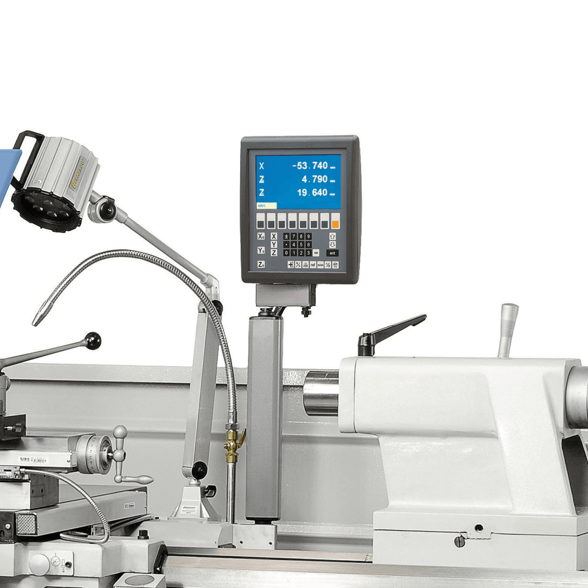 Metal lathe Bernardo Titan 660 x 2000 with 3-axis digital readout