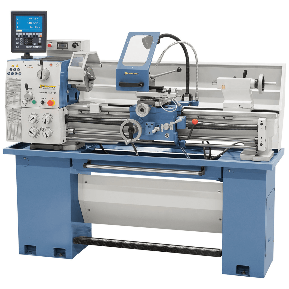 Bernardo Standard 165 V-Top Lathe with ES-12 V 3-axis DRO
