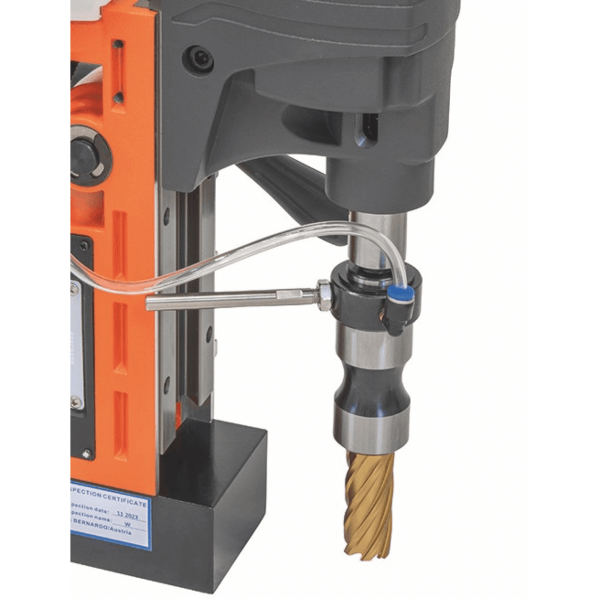 Bernardo TPC 1000 Magnetic Core Drilling Machine – Ø 36 mm × 50 mm, multifunctional with M18 tapping, 1550 W motor, 12.5 kg weight