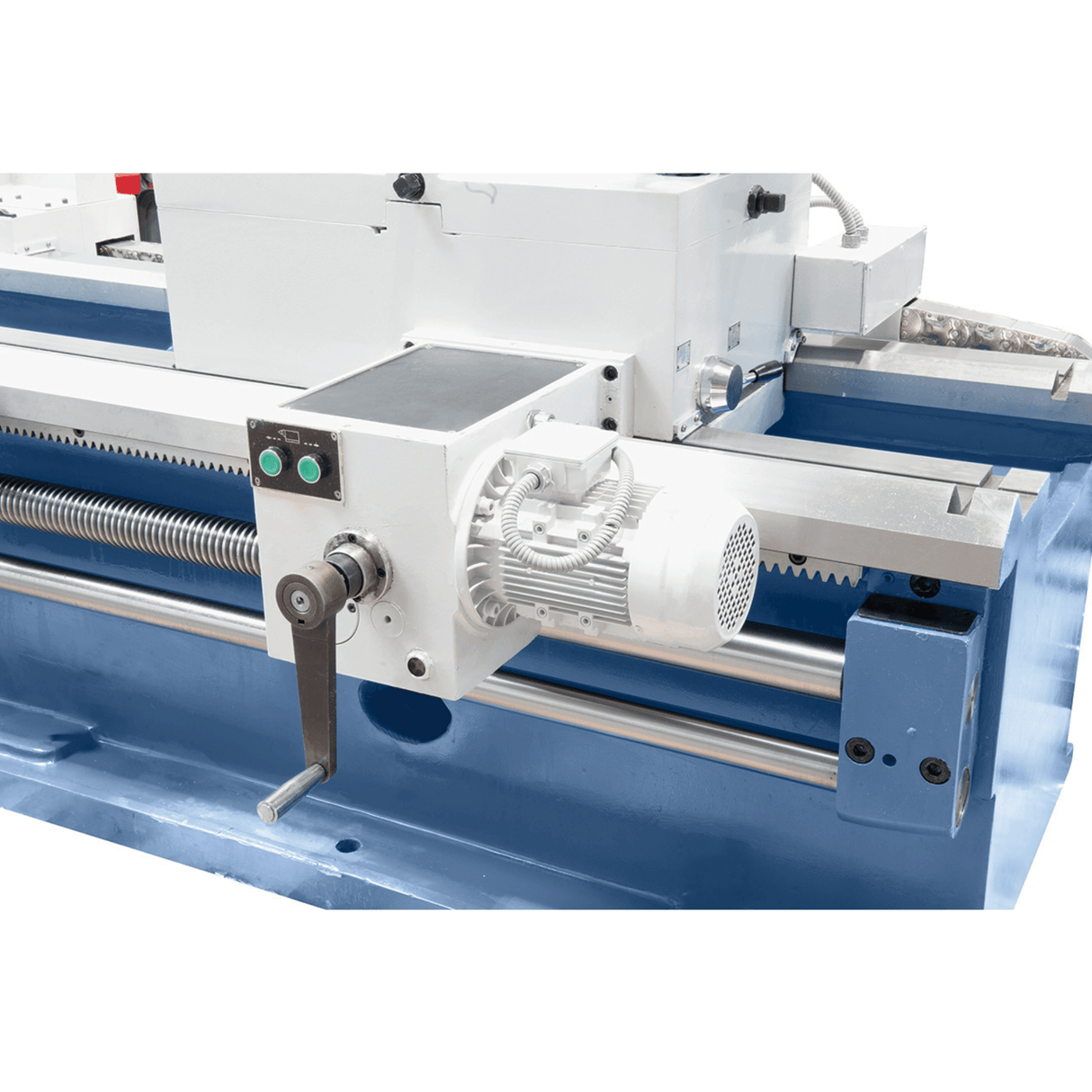 Bernardo Apollo 1250 x 3000 Heavy Duty Lathe – 3000 mm distance between centers, 1250 mm diameter, 22 kW motor, ISO A2-15, 11,550 kg weight, 3-axis DRO included