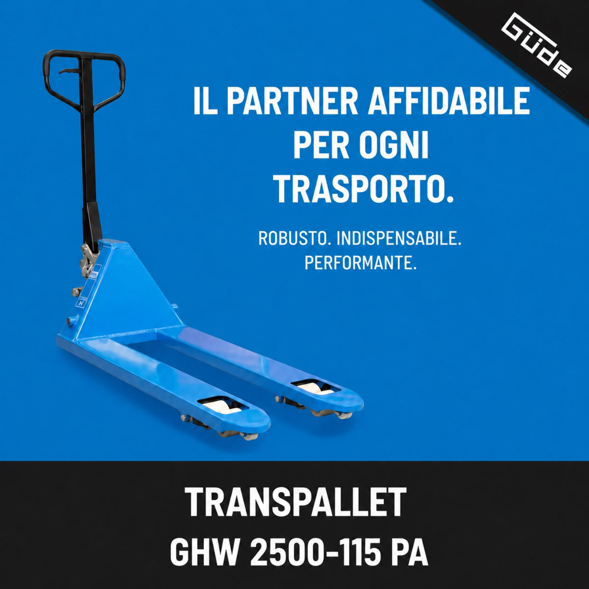 Manual pallet truck Güde 2500 kg