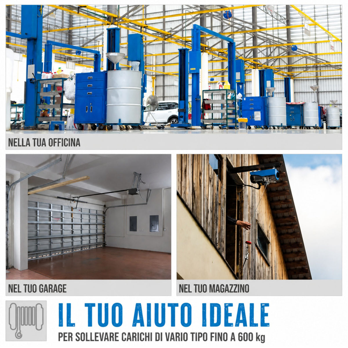 Güde GSZ 300/600 Electric Chain Hoist