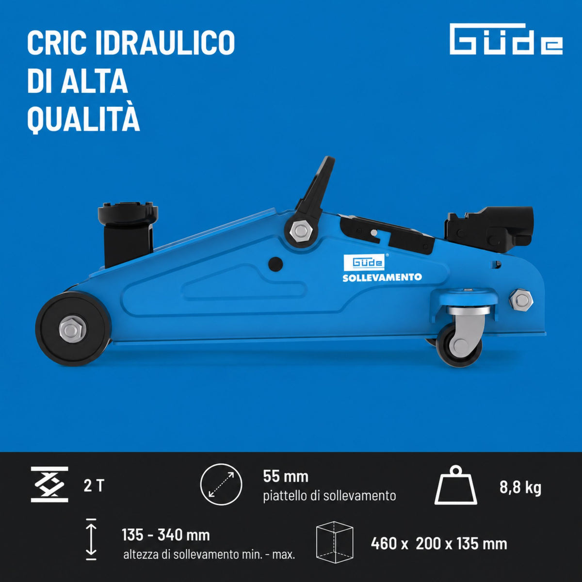 Güde GRH 2/330 Hydraulic Trolley Jack