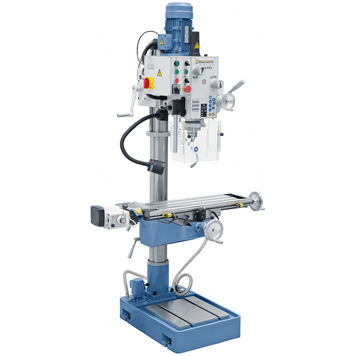 Bernardo Milling-drilling Machine BF 45 HSV with X-axis Feed
