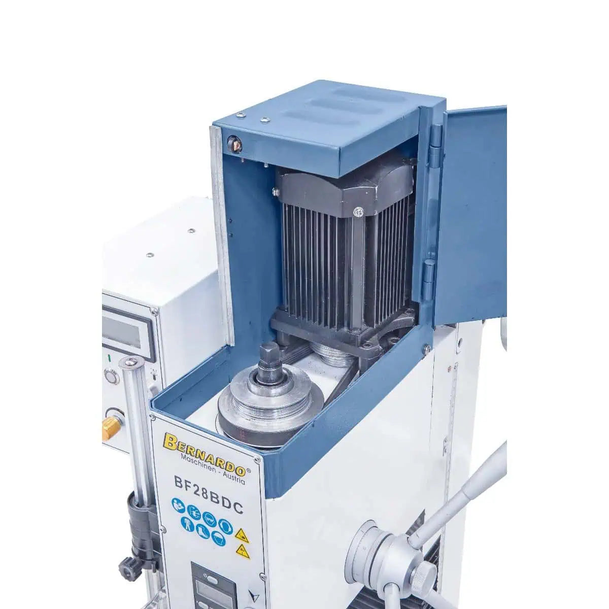 Bernardo BF 28 BDC 230 V Drill-Milling Machine with Digital Speed and Travel Indicators