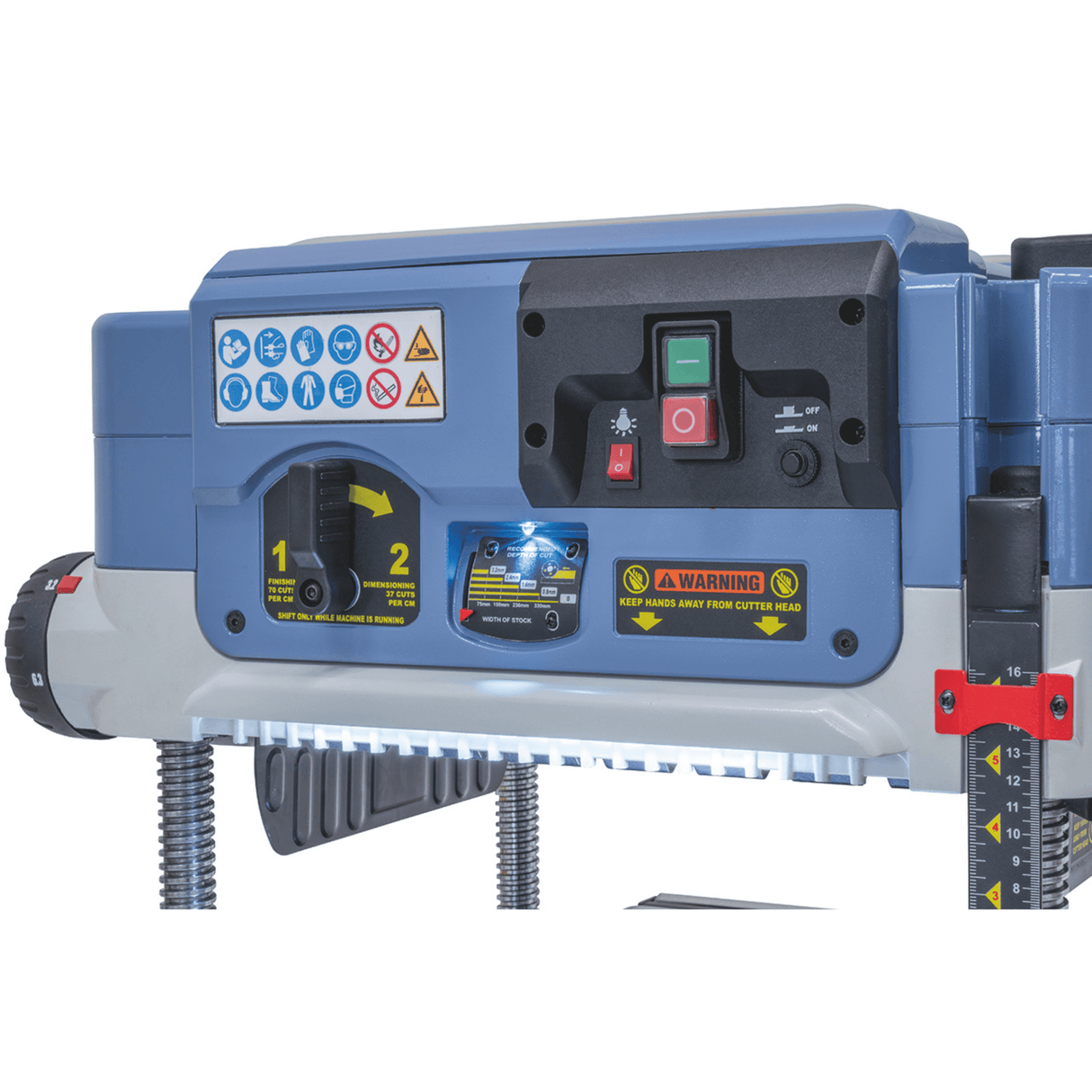 Bernardo TH 330 Pro-S / 230V Planer Thicknesser with Spiral Cutterblock
