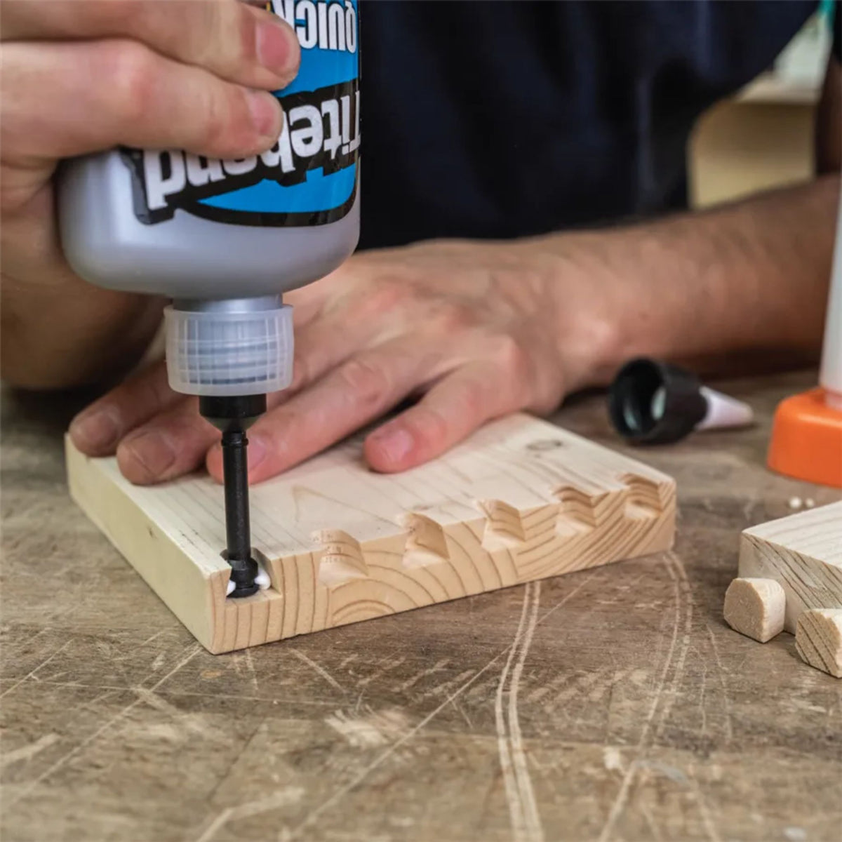 Glue applicator kit - 13 nozzles + 2 bottles