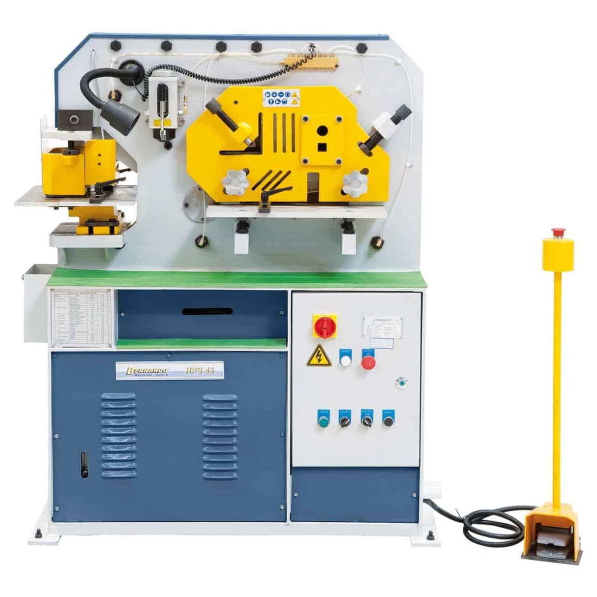 Bernardo HPS 45 hydraulic profile shear – 45 tons, multifunctional