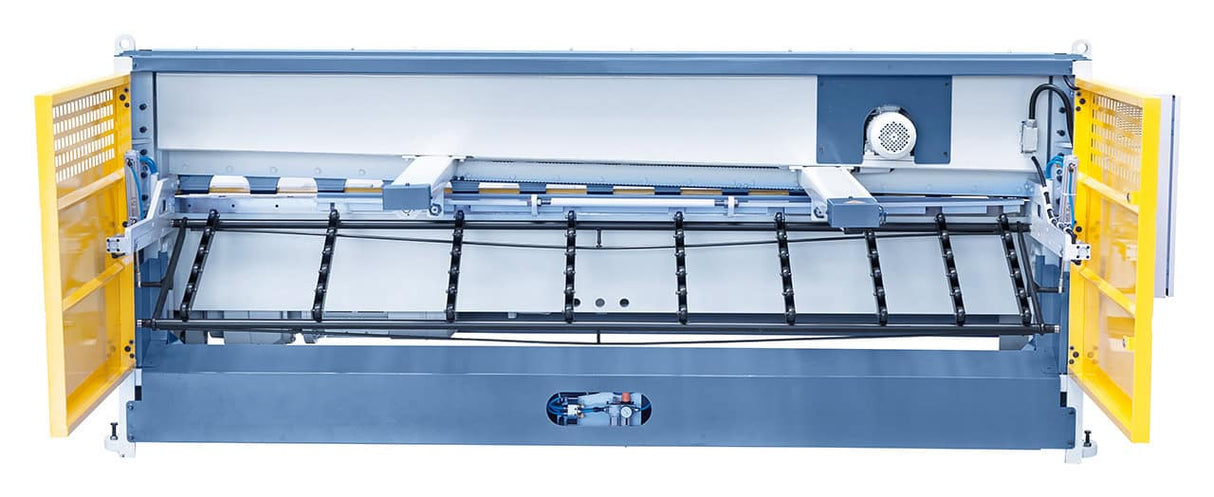 Bernardo MTR 1360 × 6 mm NCC Motorized Guillotine Shear with Pneumatic Support
