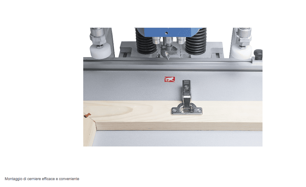 Bernardo Mortising Machine Blum Hinge Drilling Machine BBM 35 M