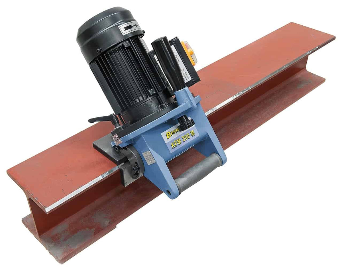 Bernardo KFM 200 M Portable Chamfering Machine – 400V, chamfer up to 10 mm, angle 15°-45°