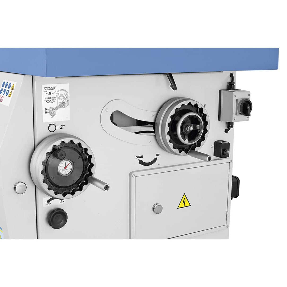 Router spindle moulder TS 1300 E – 400V with side extensions