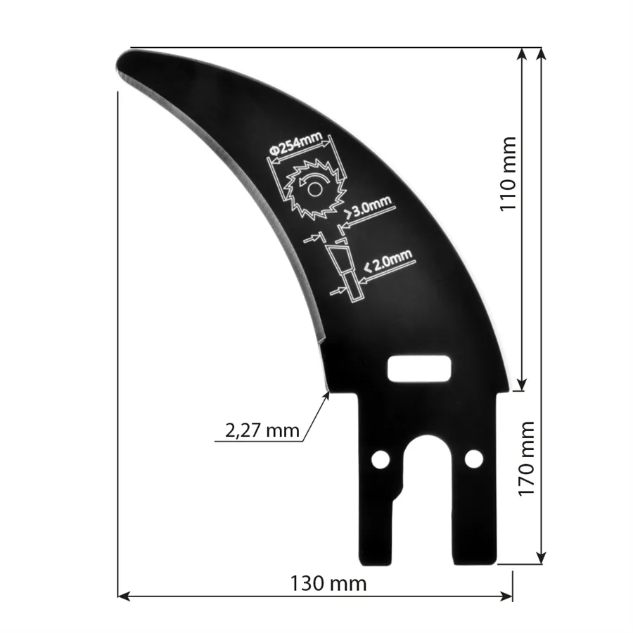 Laguna Scoring Knife for Non-Through Cuts – Ø 254 mm