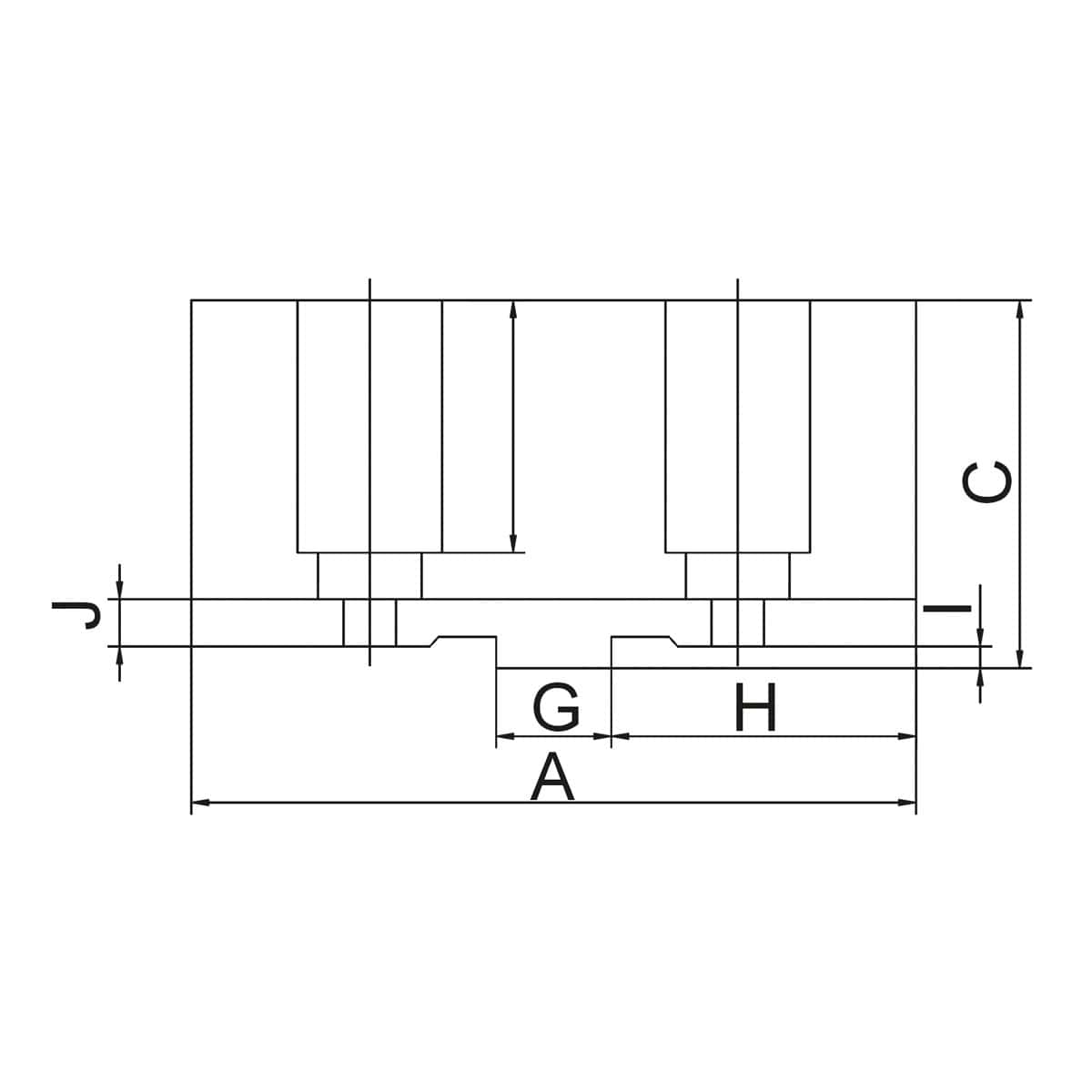 Soft jaws DSTJ-DK12-400