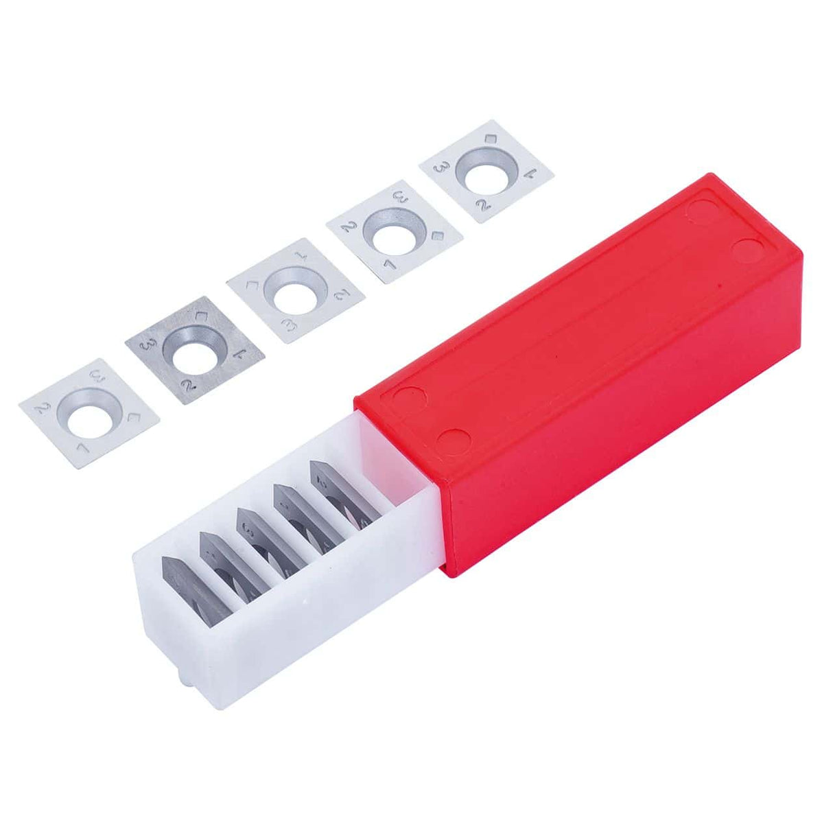 Bernardo Cutting Tool HM Multi-tooth Inserts for Helical Shaft (10 pcs.)