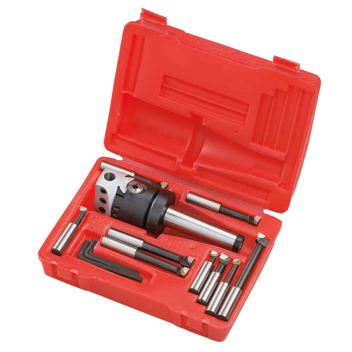 Header and set of drilling heads diam. 50 mm