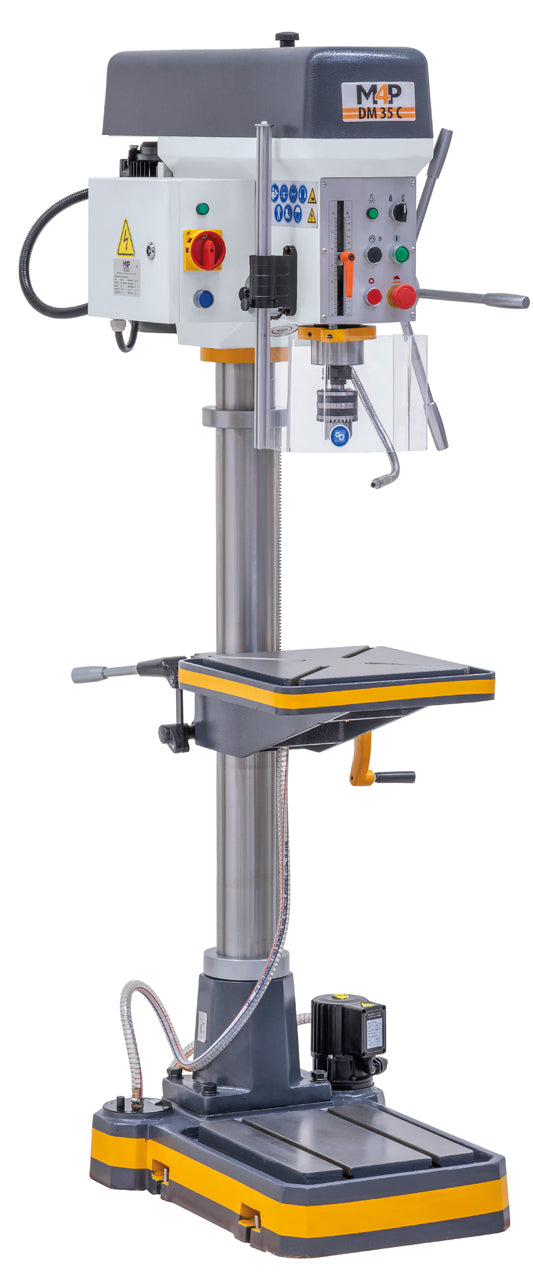 Trapano a colonna DM 35 C / 400 V - vista sinistra