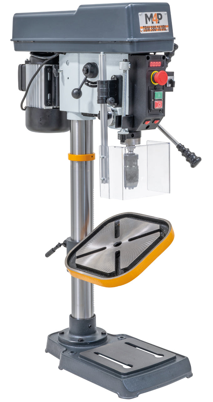 Trapano da banco Vario TBM 380 - 16 VRL / 400 V - vista sinistra