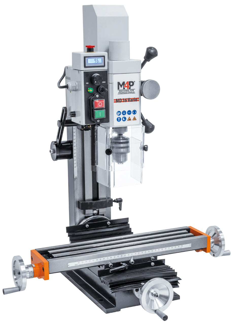 Trapano-fresatrice MD 16 Vario - vista sinistra