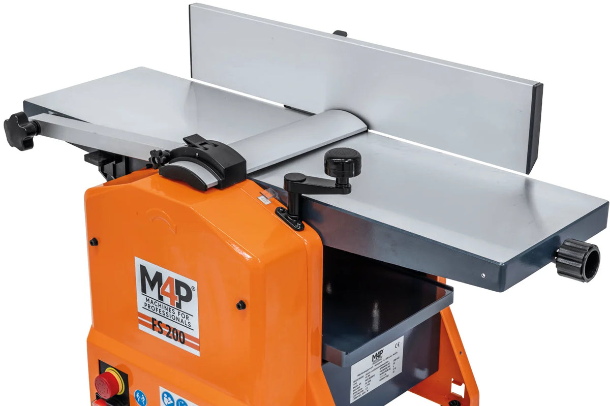 M4P FS 200 Jointer and Thickness Planer – 200 mm Width, 1.25 kW Motor, 230 V