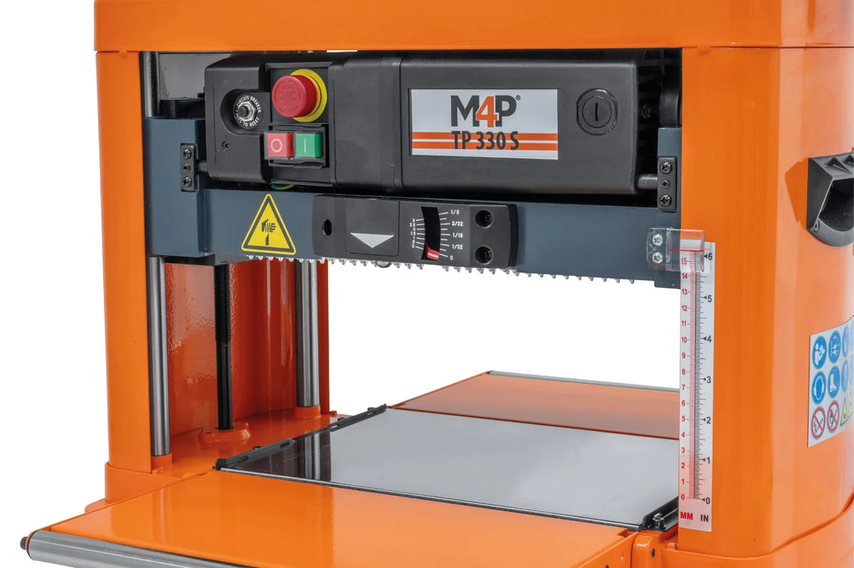 TP 330 S / 230 V thickness planer with spiral cutterhead