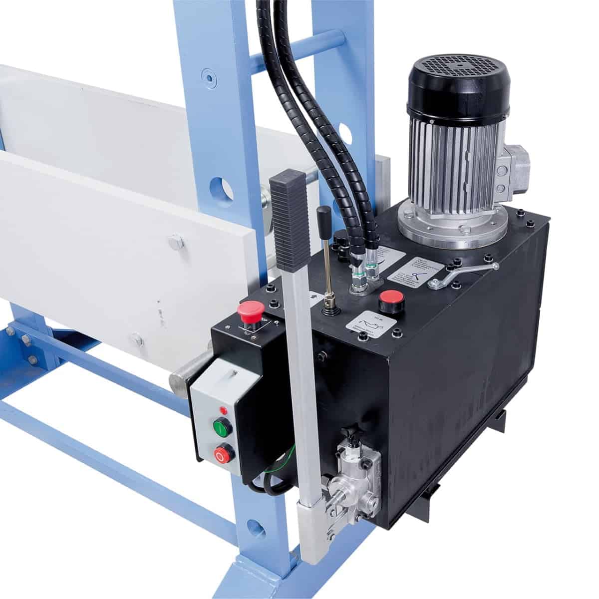 Bernardo HWP 200 – Hydraulic press with sliding cylinder