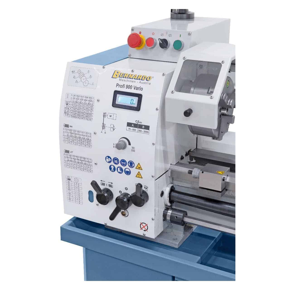 Metal Lathe Bernardo Profi 900 Vario / 230 V with DRO