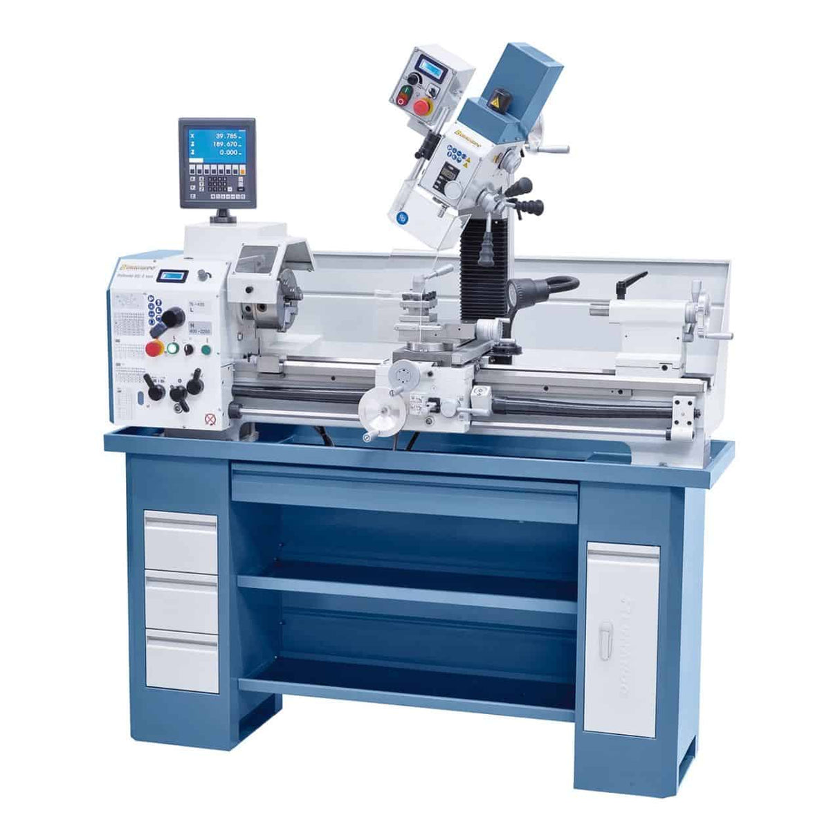 Bernardo Proficenter 880 G Vario / 230 V metal lathe with DRO