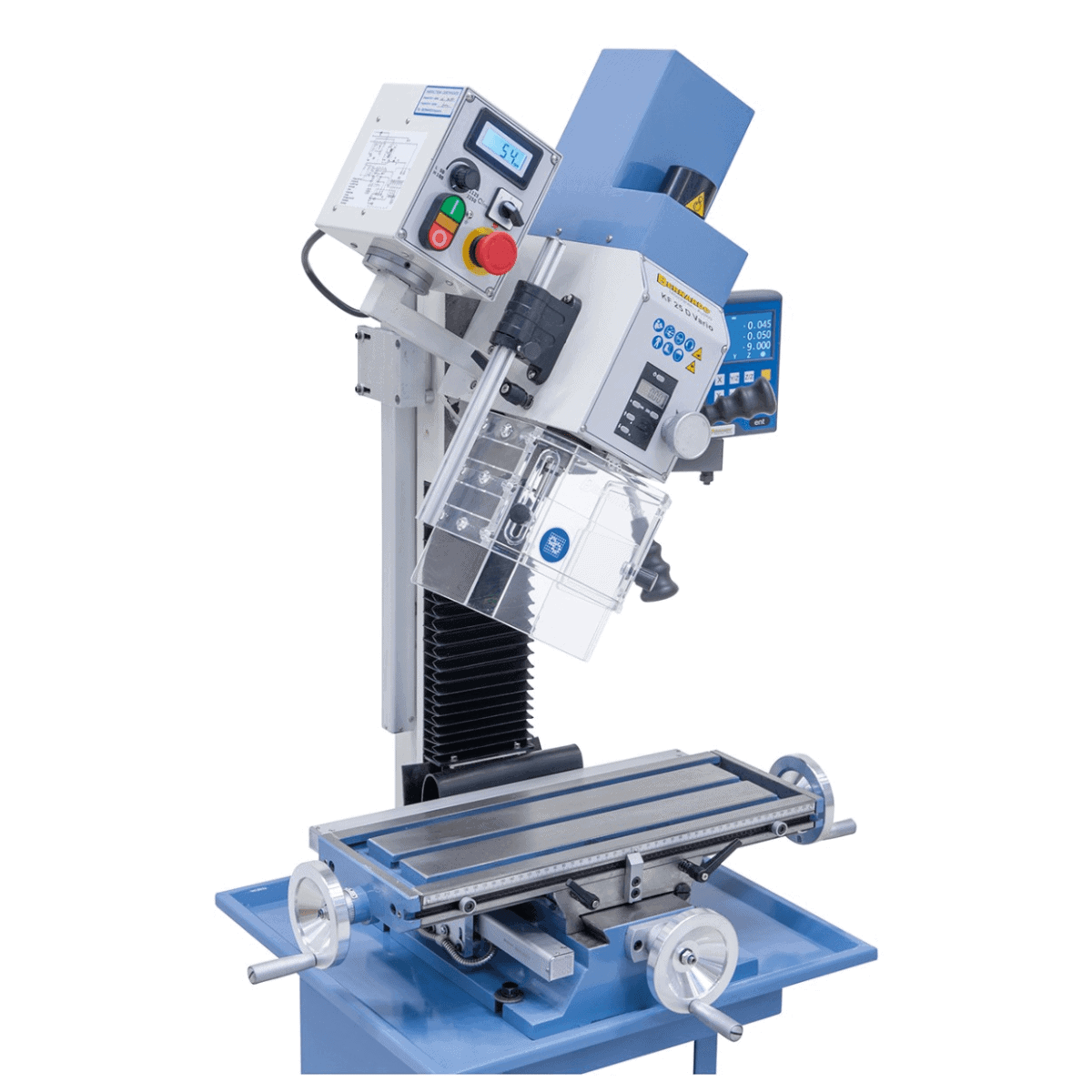 Bernardo KF 25 D Vario Mill-Drill with DT 40 3-axis DRO and Vario speed