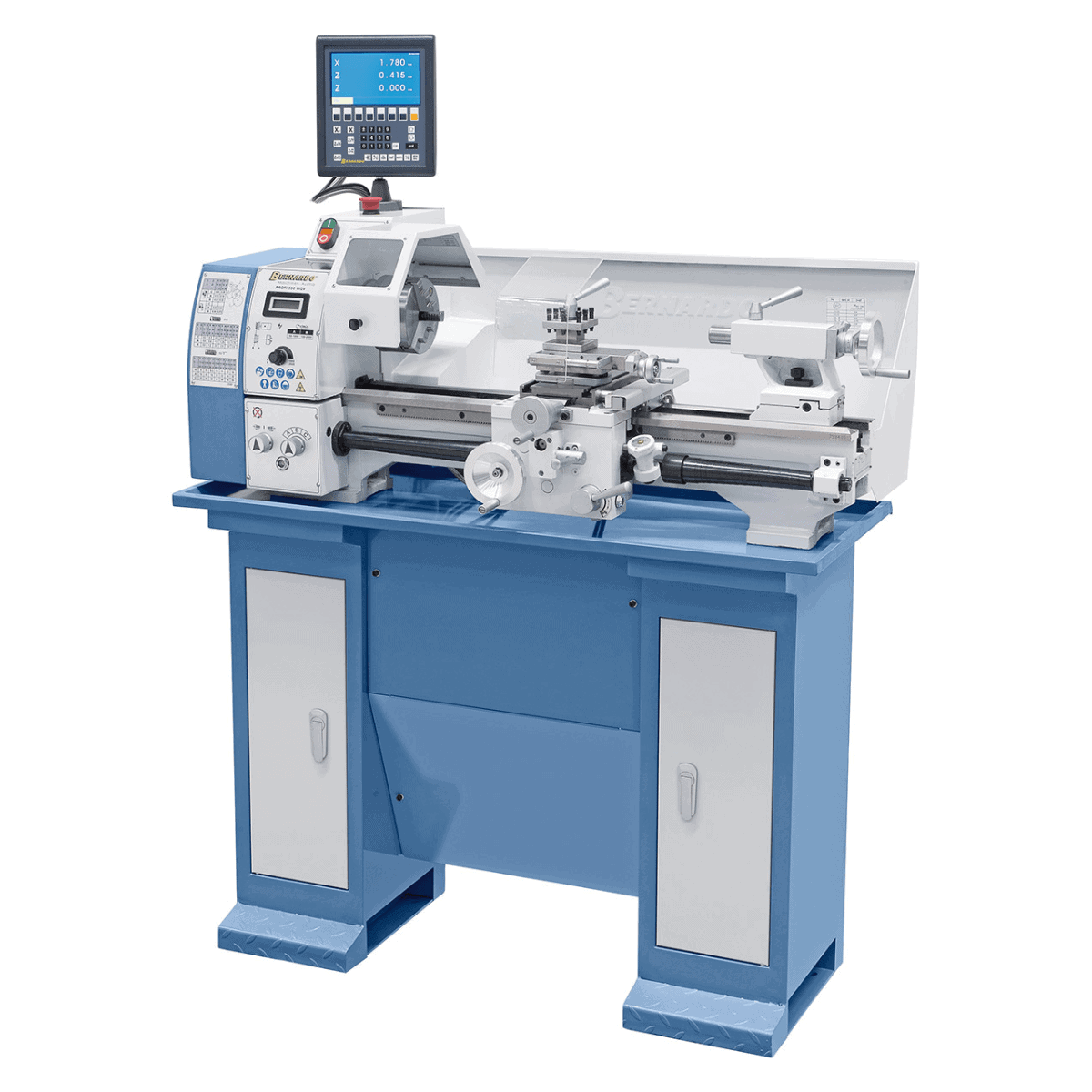 Metal Lathe Bernardo Profi 550 WQV with DRO 2-axis ES-12 V